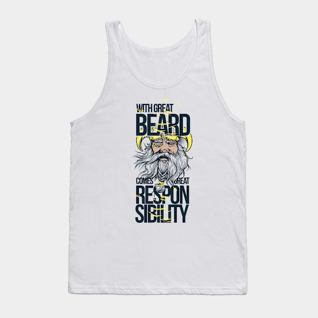 Great Beard Tank Top by Verboten